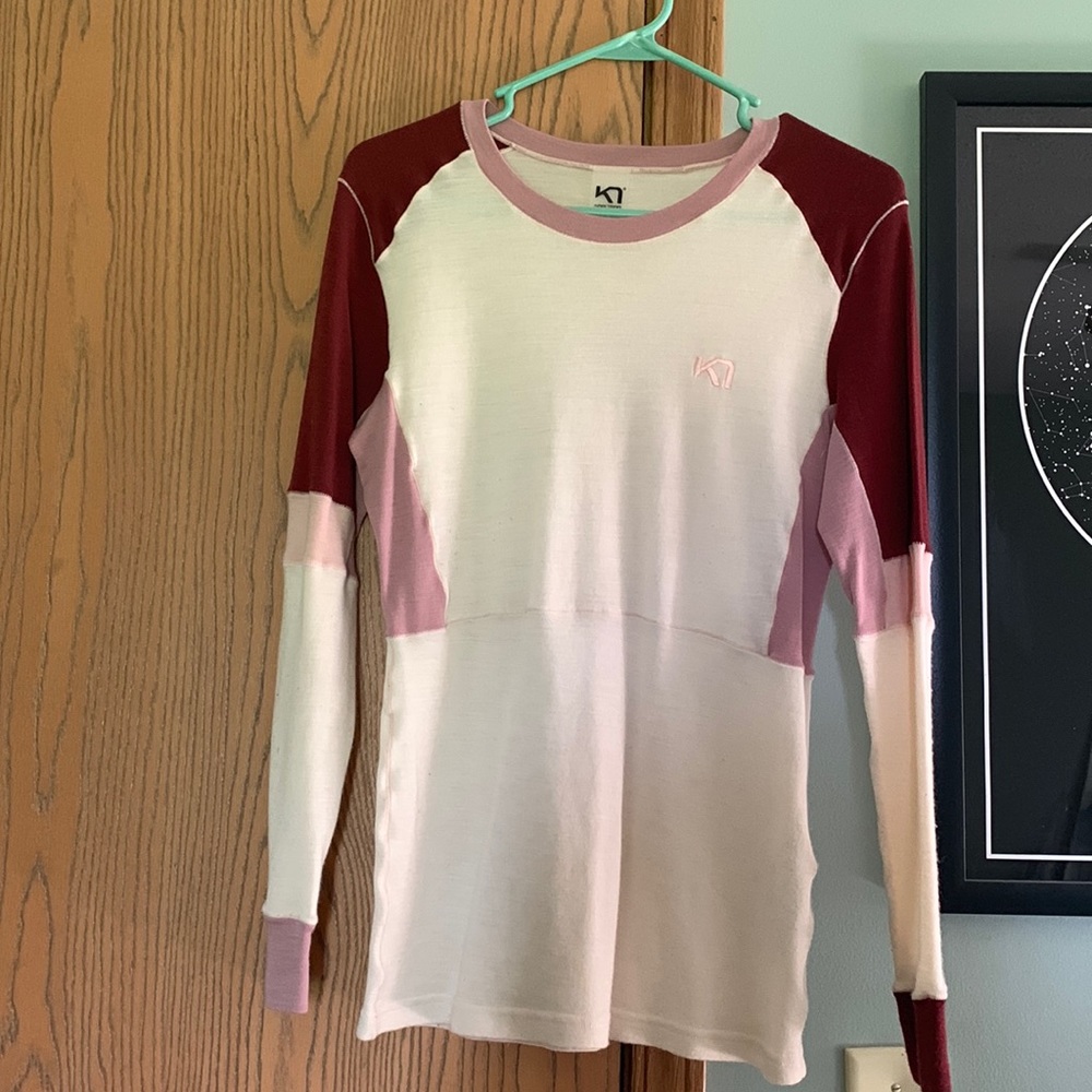 Kari traa wool long sleeve top